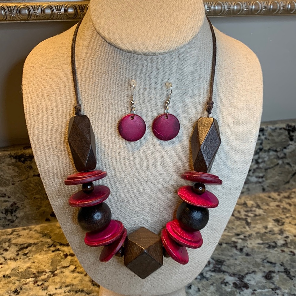 Necklace and Matching Earrings